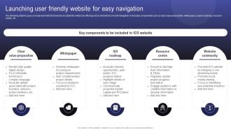 Comprehensive Guide To Raise Launching User Friendly Website For Easy Navigation BCT SS