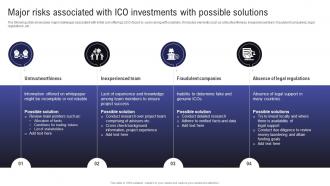 Comprehensive Guide To Raise Major Risks Associated With ICO Investments BCT SS