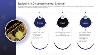 Comprehensive Guide To Raise Reviewing ICO Success Stories Ethereum BCT SS