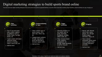 Comprehensive Guide To Sports Marketing Strategy Powerpoint Presentation Slides MKT CD