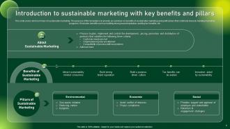 Comprehensive Guide To Sustainable Marketing Powerpoint Presentation Slides MKT CD Interactive Unique