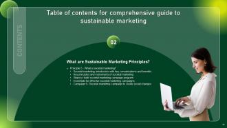 Comprehensive Guide To Sustainable Marketing Powerpoint Presentation Slides MKT CD Professionally Content Ready