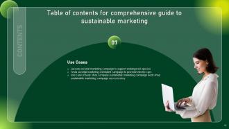 Comprehensive Guide To Sustainable Marketing Powerpoint Presentation Slides MKT CD Image Editable