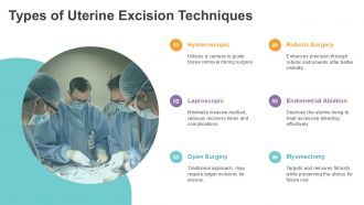 Comprehensive Guide To Uterine Excision Techniques PPT Example ST AI Impactful Impressive