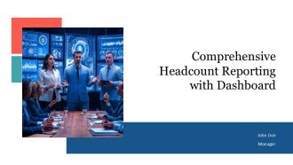 Comprehensive Headcount Reporting With Dashboard PPT Graphics AT