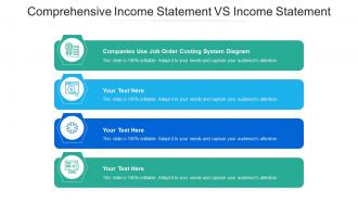 Comprehensive income statement vs income statement ppt powerpoint presentation layouts cpb