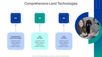 Comprehensive Land Technologies In Powerpoint And Google Slides Cpb