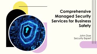 Comprehensive Managed Security Services For Business Safety PPT Summary AT