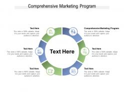 Comprehensive marketing program ppt powerpoint presentation gallery graphics cpb