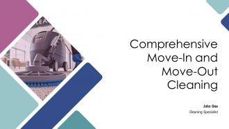 Comprehensive Move In And Move Out Cleaning PPT Demonstration AT