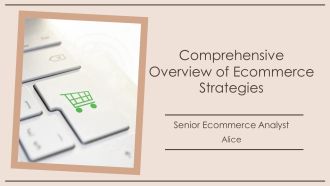 Comprehensive Overview Of Ecommerce Strategies PPT Structure AT