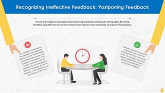 Comprehensive Overview Of Ineffective Feedback Types Training Ppt Researched Template