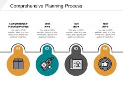Comprehensive planning process ppt powerpoint presentation infographic template outfit cpb
