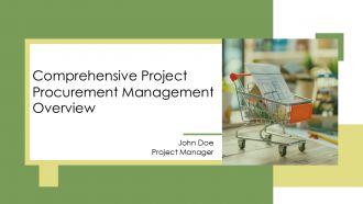 Comprehensive Project Procurement Management Overview PPT Outline AT