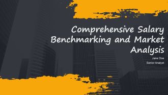Comprehensive Salary Benchmarking And Market Analysis PPT Presentation AT