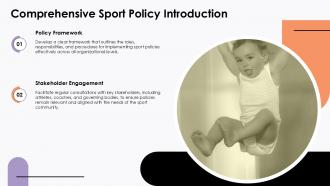 Comprehensive Sport Policy Guidelines For Success PPT Example ST AI Image Good