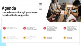 Comprehensive Strategic Governance Report On Nestle Corporation Powerpoint Presentation Slides Strategy CD V Images Visual