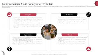 Comprehensive Swot Analysis Of Wine Cellar Business Plan BP SS