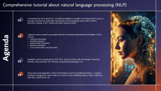 Comprehensive Tutorial About Natural Language Processing NLP Powerpoint Presentation Slides AI CD V Template Attractive