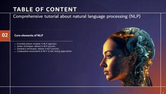 Comprehensive Tutorial About Natural Language Processing NLP Powerpoint Presentation Slides AI CD V Good Attractive