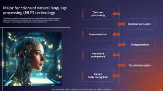 Comprehensive Tutorial About Natural Language Processing NLP Powerpoint Presentation Slides AI CD V Customizable Attractive