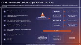 Comprehensive Tutorial About Natural Language Processing NLP Powerpoint Presentation Slides AI CD V Visual Attractive
