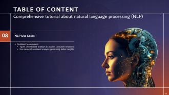 Comprehensive Tutorial About Natural Language Processing NLP Powerpoint Presentation Slides AI CD V Appealing Graphical
