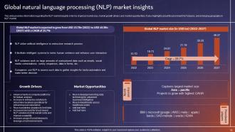 Comprehensive Tutorial About Natural Language Processing NLP Powerpoint Presentation Slides AI CD V Editable Captivating