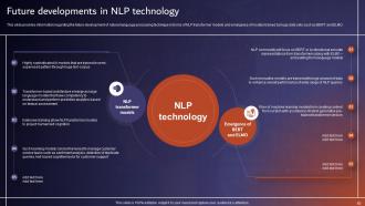 Comprehensive Tutorial About Natural Language Processing NLP Powerpoint Presentation Slides AI CD V Downloadable Captivating