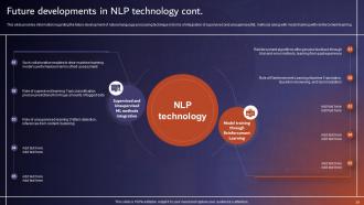 Comprehensive Tutorial About Natural Language Processing NLP Powerpoint Presentation Slides AI CD V Customizable Captivating