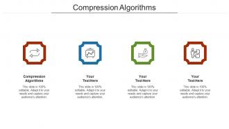 Compression algorithms ppt powerpoint presentation summary maker cpb
