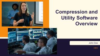 Compression And Utility Software Overview PPT Template AT