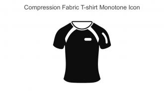 Compression Fabric T Shirt Monotone Icon In Powerpoint Pptx Png And Editable Eps Format