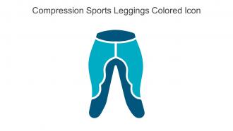 Compression Sports Leggings Colored Icon In Powerpoint Pptx Png And Editable Eps Format