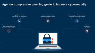 Compressive Planning Guide To Improve Cybersecurity Powerpoint Presentation Slides Colorful Downloadable