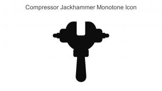 Compressor Jackhammer Monotone Icon In Powerpoint Pptx Png And Editable Eps Format