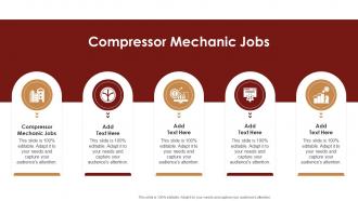 Compressor Mechanic Jobs In Powerpoint And Google Slides Cpp