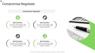 Compromise Negotiate In Powerpoint And Google Slides Cpb