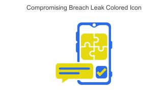 Compromising Breach Leak Colored Icon In Powerpoint Pptx Png And Editable Eps Format