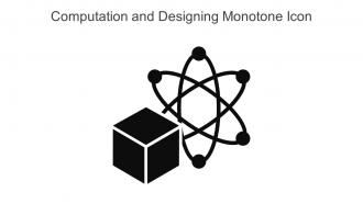 Computation And Designing Monotone Icon In Powerpoint Pptx Png And Editable Eps Format