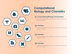 Computational biology and chemistry ppt powerpoint presentation summary shapes