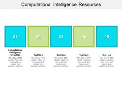 Computational intelligence resources ppt powerpoint presentation layouts example cpb