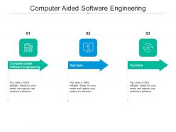 Computer aided software engineering ppt powerpoint presentation portfolio design ideas cpb