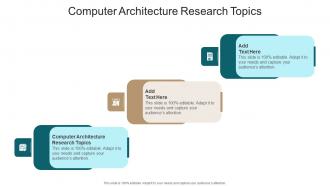 Computer Architecture Research Topics In Powerpoint And Google Slides Cpb