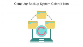 Computer Backup System Colored Icon In Powerpoint Pptx Png And Editable Eps Format