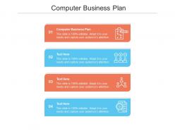 Computer business plan ppt powerpoint presentation ideas visuals cpb