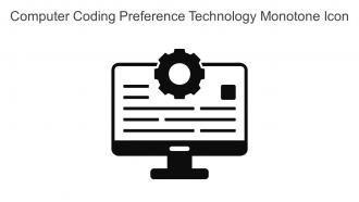Computer Coding Preference Technology Monotone Icon In Powerpoint Pptx Png And Editable Eps Format