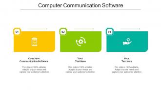 Computer Communication Software Ppt Powerpoint Presentation Styles Background Images Cpb