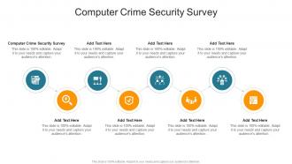 Computer Crime Security Survey In Powerpoint And Google Slides Cpb