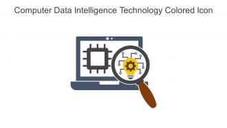 Computer Data Intelligence Technology Colored Icon In Powerpoint Pptx Png And Editable Eps Format